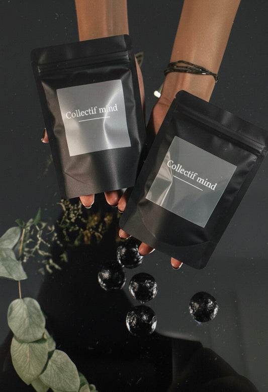 Cacao Clarity Bites premium 70 percent dark chocolate infused with mushrooms by Collectif Mind